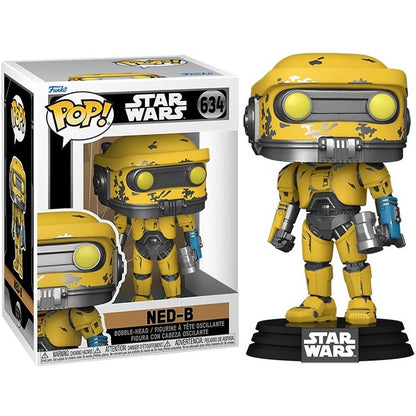 Funko Pop ! Star Wars Obi-Wan S2 : (634) Ned-B Bobble Vinyl Figure 9Cm