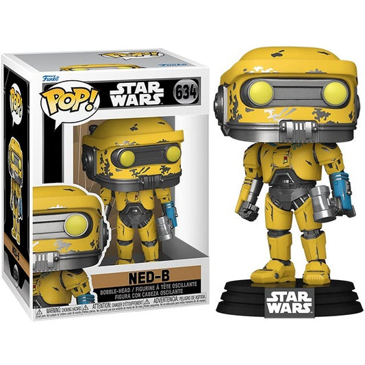 Funko Pop ! Star Wars Obi-Wan S2 : (634) Ned-B Bobble Vinyl Figure 9Cm