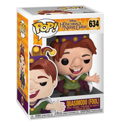 Funko Pop ! Disney Il Gobbo Di Notre Dame (634) Quasimodo Fool Vinyl Figure 9Cm
