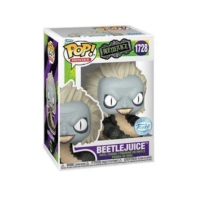 Funko Pop ! Movies (1728) Beetlejuice Special Edition Vinyl Figure Statuetta 9Cm