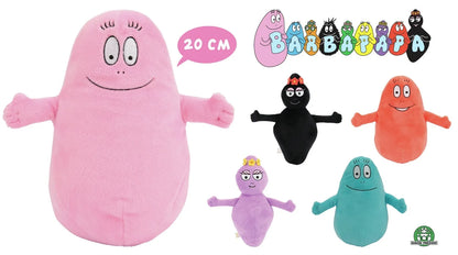 Peluche Barbapapa' 22cm Pupazzo Morbido Da Collezione Rosa