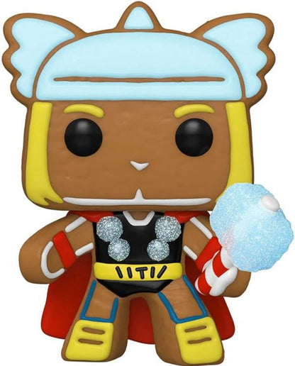 Funko Pop ! Marvel Holiday (938) Gingerbread Thor Vinyl Figure 9Cm