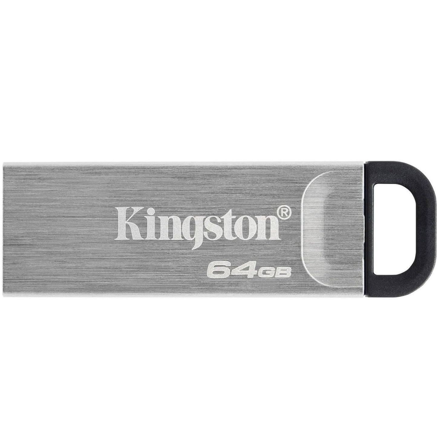 Kingston Pendrive 64GB DTKN/64GB Data Travel Kyson USB-A 3.2 Chiavetta Memoria Metal Argento PC 200MB/s