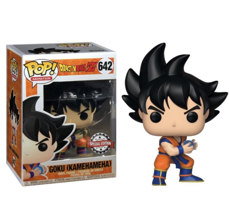 Funko Pop ! Animation Dragon Ball Z - (642) Goku (Kamehameha) Vinyl Figure 9Cm