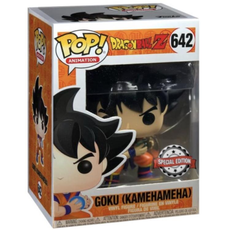 Funko Pop ! Animation Dragon Ball Z - (642) Goku (Kamehameha) Vinyl Figure 9Cm