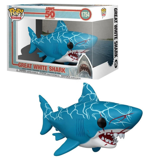 Funko Pop ! Movies - Jaws 50th Anniversary - (1754) Great White Shark 15Cm