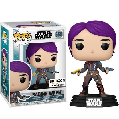Funko Pop ! Star Wars Ahsoka - (655) Sabine Wren Exclusive Vinyl Figure 9Cm Film