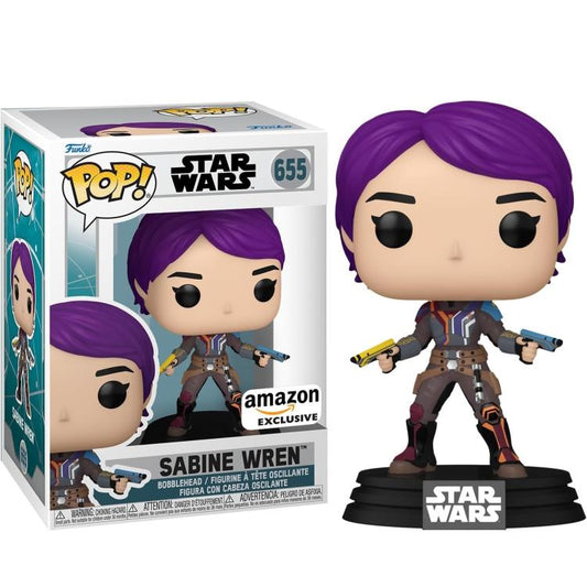 Funko Pop ! Star Wars Ahsoka - (655) Sabine Wren Exclusive Vinyl Figure 9Cm Film
