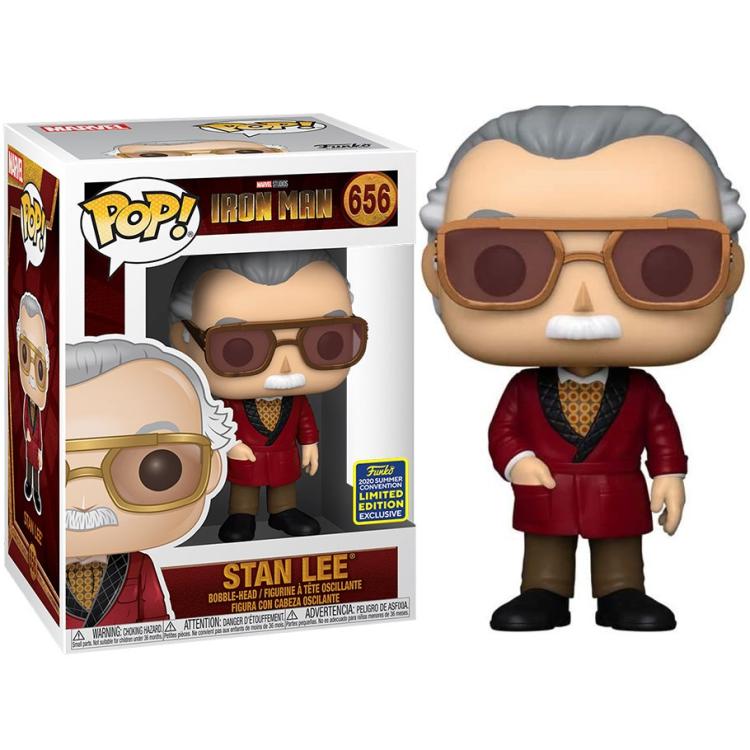 Funko Pop ! Iron Man Marvel Icons: Stan Lee (656) Cameo Exclusive Vinyl Figure