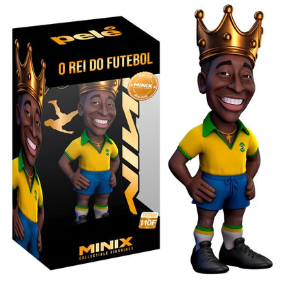 Minix - Pele' O Rei (Brasile) Football Legends (110F) Figure Statuetta 12cm