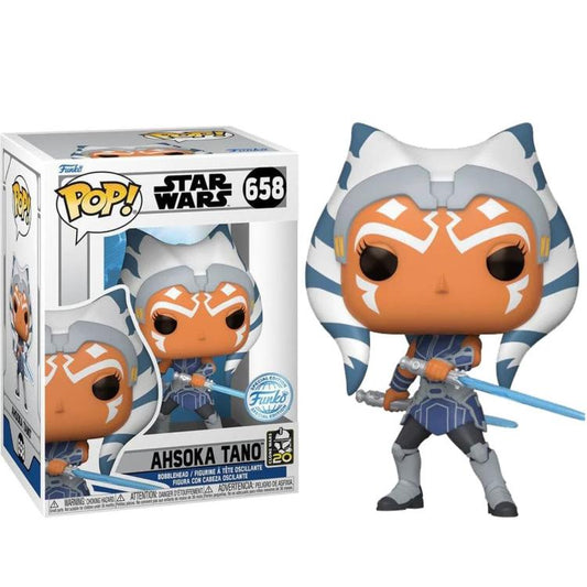 Funko Pop ! Star Wars - (658) Ahsoka Tano Special Edition Vinyl Figure 9Cm