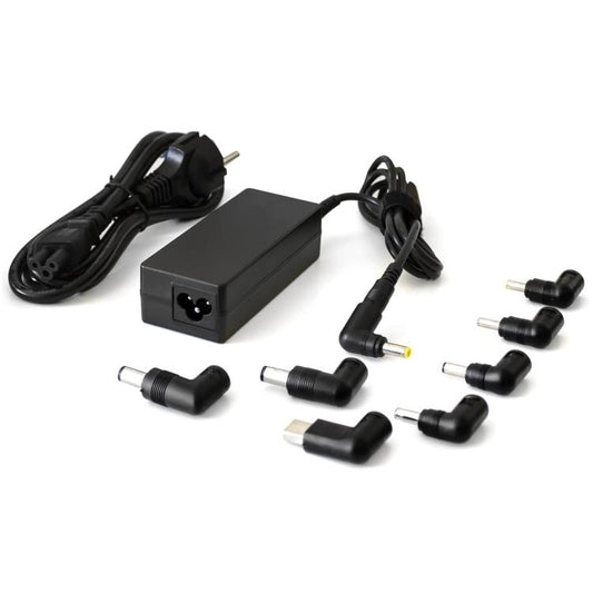 Techmade Alimentatore Universale Notebook 65W 65 Watt 8 Tips Laptop Computer Pc