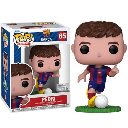 Funko Pop ! Football Barcellona - (65) Pedri Vinyl Figure 9Cm Player Barca