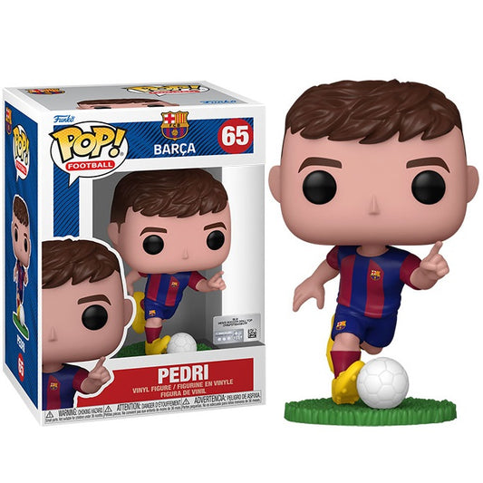 Funko Pop ! Football Barcellona - (65) Pedri Vinyl Figure 9Cm Player Barca