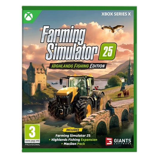 Farming Simulator 25: Highlands Fishing Edition Xbox Series X Gioco Italiano Preorder