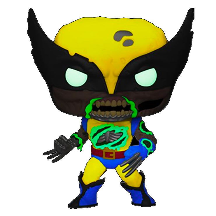Funko Pop ! Marvel Zombies - (662) Zombie Wolverine G.T.I.D. Special Edition