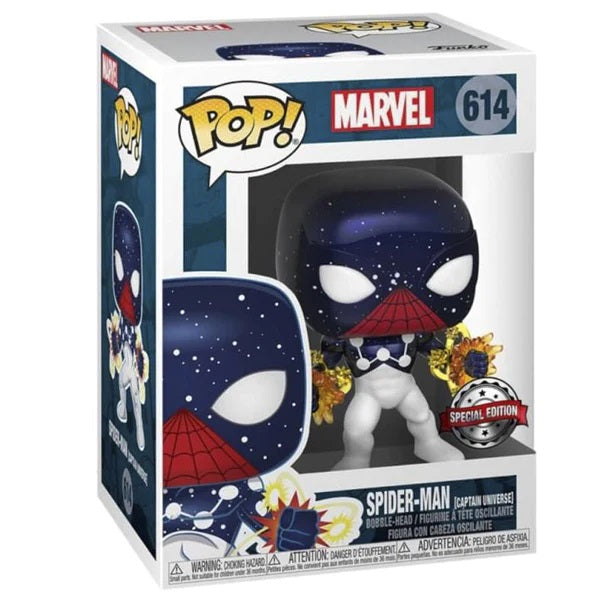 Funko Pop ! Marvel Comics - (614) Spider-Man (Capitan Universe) Special Edition