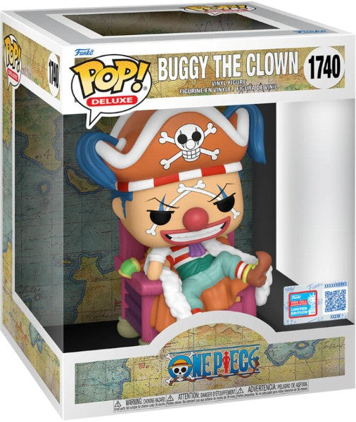 Funko Pop ! Deluxe One Piece - (1740) Buggy The Clown NYCC 2024 Special
