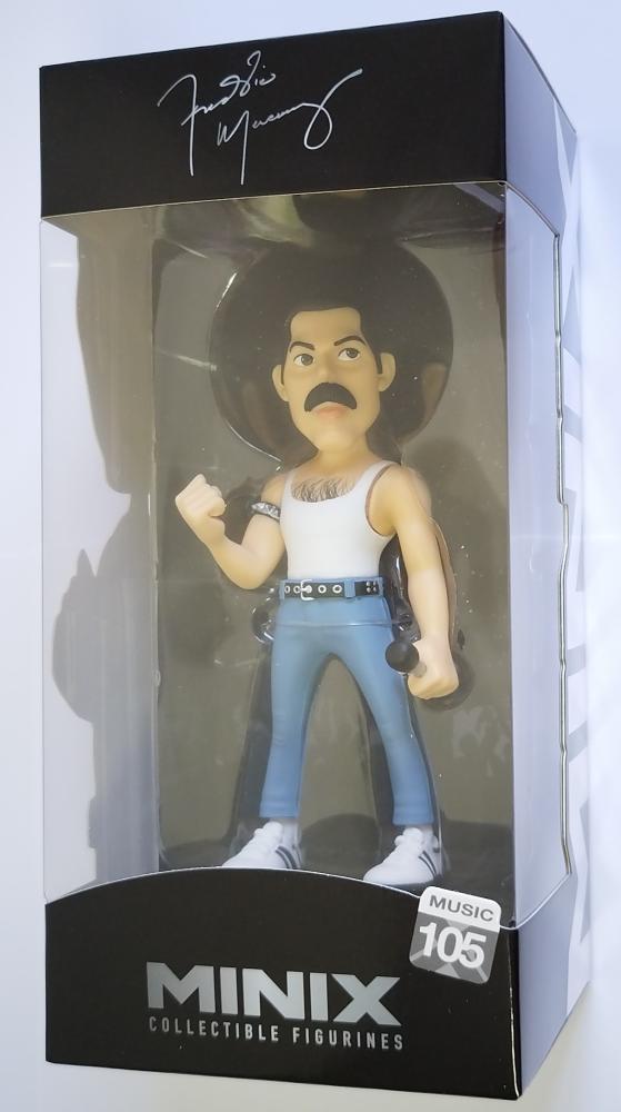 Minix Freddie Mercury - (Music 105) Figure 12Cm Queen Live Aid 1985 Statua Nuova