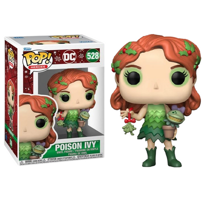 Funko Pop ! Dc Super Heroes - (528) Poison Ivy Vinyl Figure Holiday 9Cm