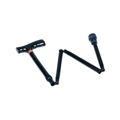 BASTONE PIEGHEVOLE PASSEGGIO PER ANZIANI DISABILI ALLUMINIO E ALTEZZA REGOLABILE