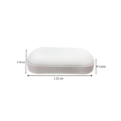 Plafoniera 15W Applique Ovale Lampada Da Esterno Led Muro Parete Ip65 220V 4000K