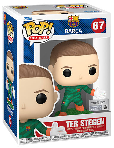 Funko Pop ! Football Barcellona - (67) Ter Stegen Figure Goalkeeper Player Football