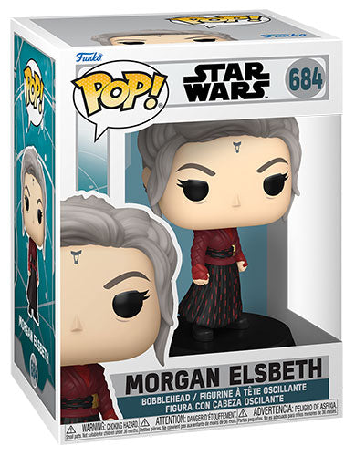 Funko Pop ! Star Wars Ahsoka (684) Morgan Elsbeth Bobble Figure 9Cm Film Movies