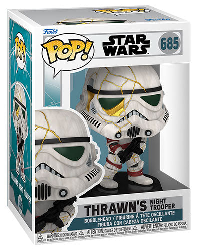 Funko Pop ! Star Wars Ahsoka (685) Thrawn'S Night Trooper Bobble Figure 9Cm Film