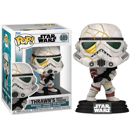 Funko Pop ! Star Wars Ahsoka (685) Thrawn'S Night Trooper Bobble Figure 9Cm Film