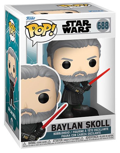 Funko Pop ! Star Wars Ahsoka (688) Baylan Skoll Bobble Figure 9Cm Film Movies