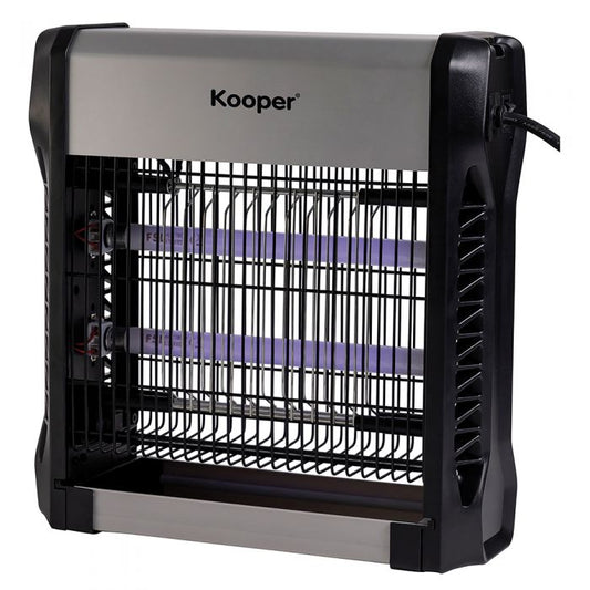Kooper Zanzariera Elettrica 20W Led Uv Ufficio Casa Campeggio Trappola Zanzare