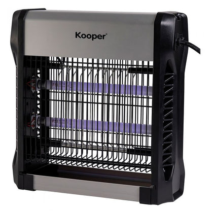 Kooper Zanzariera Elettrica 20W Led Uv Ufficio Casa Campeggio Trappola Zanzare