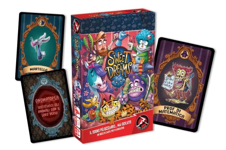 Sweet Dreams Gioco Da Tavolo Mangiasogni (7+) Party Game Red Glove Gioco Carte