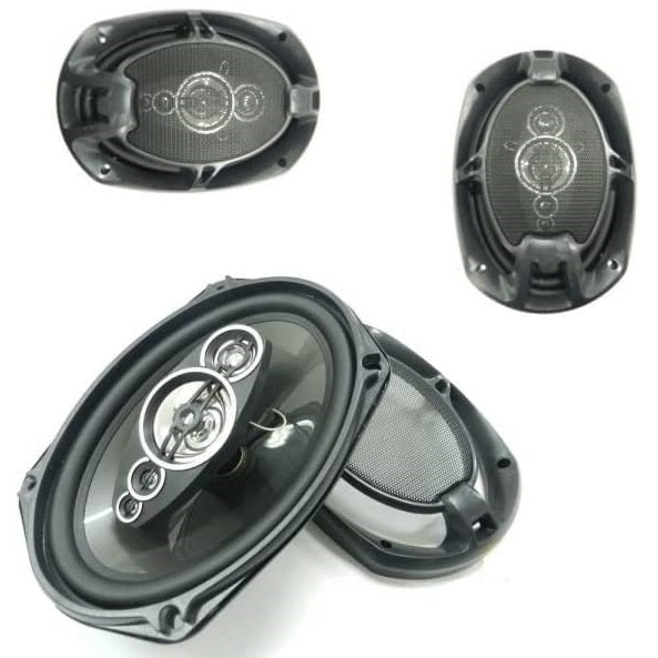 Coppia Casse Altoparlanti Per Autoradio Auto Woofer Stereo 3vie 1000w 6x9 Tuning