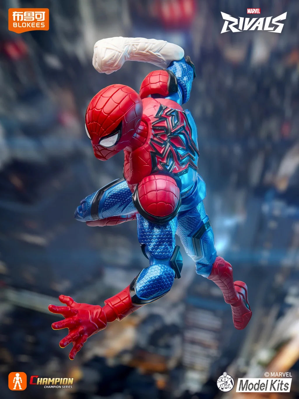 Blokees - Marvel Rivals: Model Kit - Champion Class 06 (Spider-Man) Action Figure 81118