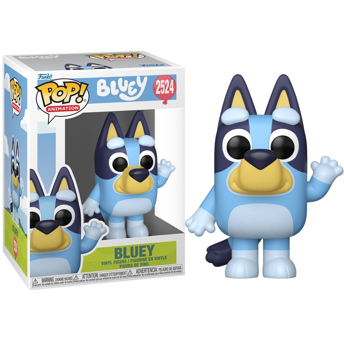 Funko Pop ! Animation Bluey - (2524) Bluey - Statuetta Vinyl Figure 9Cm (PREORDER)