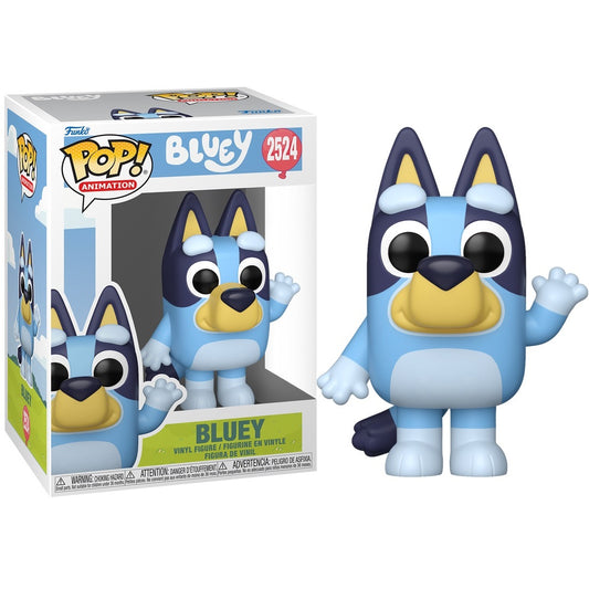Funko Pop ! Animation Bluey - (2524) Bluey - Statuetta Vinyl Figure 9Cm (PREORDER)