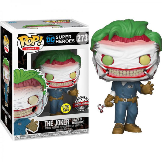 Funko Pop Heros Dc Super Heroes - The Joker (273) Special Edition With T-Shirt M