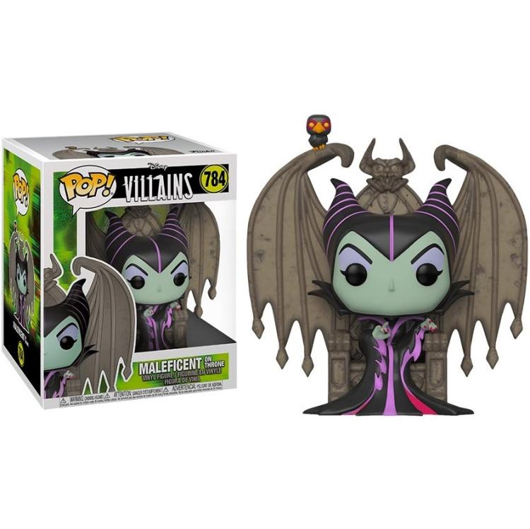 Funko Pop ! Disney Villains - Maleficent On Throne (784) Figure Vinyl 15Cm Nuovo