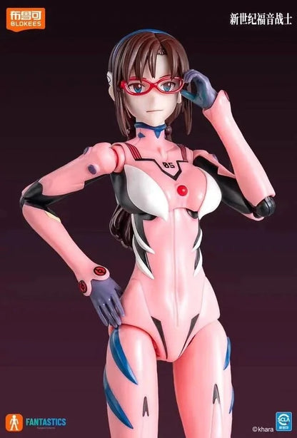 Blokees Evangelion : Model Kit - Fantastic Series (Mari Makanami Plug Suit) Action Figure 73563