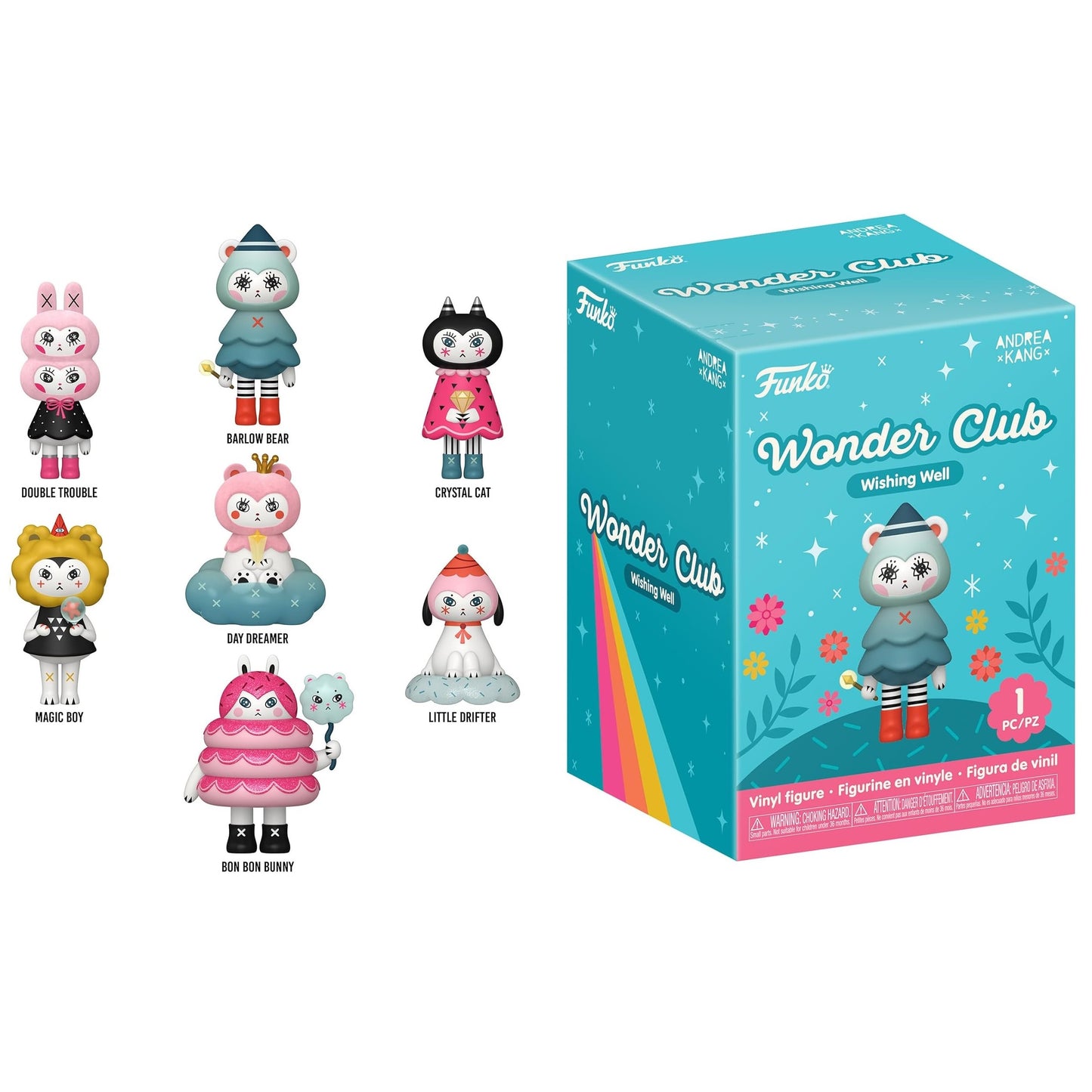 Funko: Wonder Club: Wishing Well Blind Box (1 PZ RANDOM) Mini Vinyl Figure Da Collezione