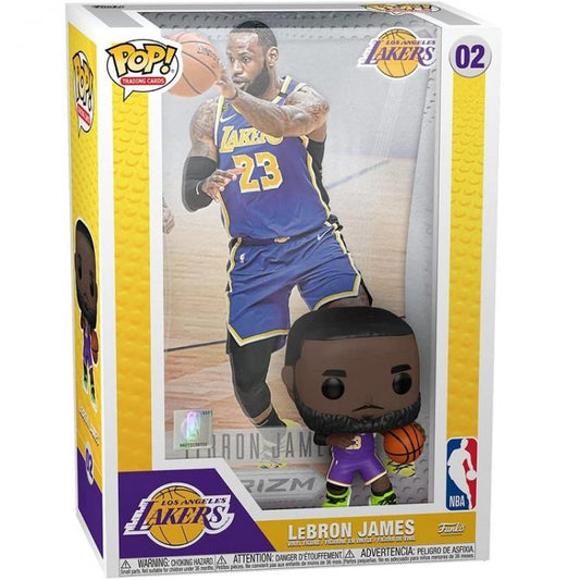 Funko Pop ! Trading Cards Nba Los Angeles Lakers (02) Lebron James  Figure Vinyl