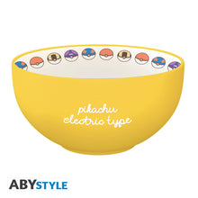 ABYstyle - Ciotola Ramen POKEMON - Pikachu Tipo Elettrico - Ramen Bowl 600 ml - Japan Style - Cardboard box