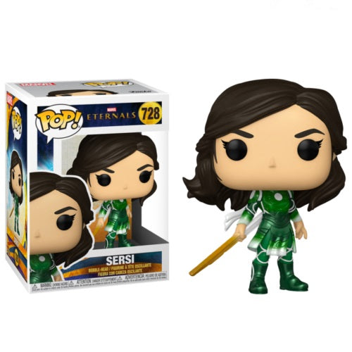 Funko Pop ! Marvel The Eternals (728) Sersi Figure Movie Vinyil 9Cm Nuovo