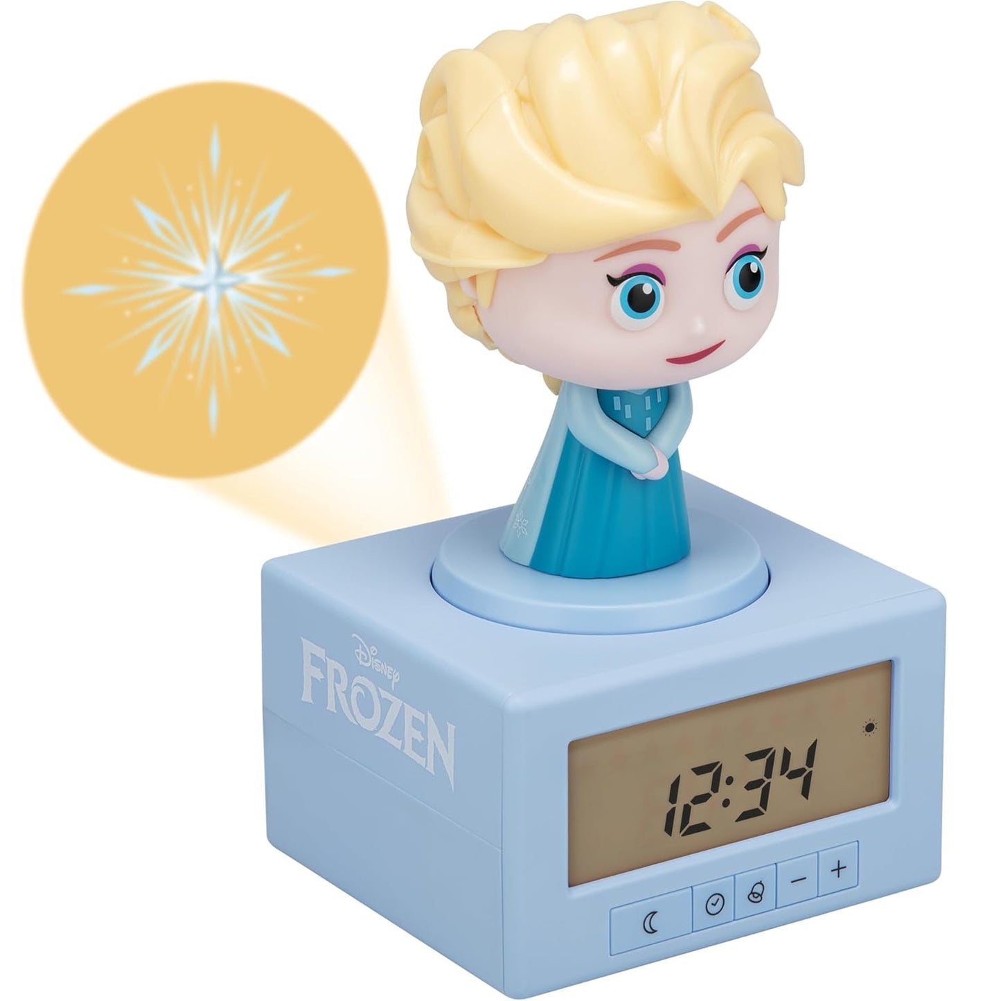 Paladone: Lampada Disney Frozen Elsa Sleep Training Alarm Clock - Orologio allarme