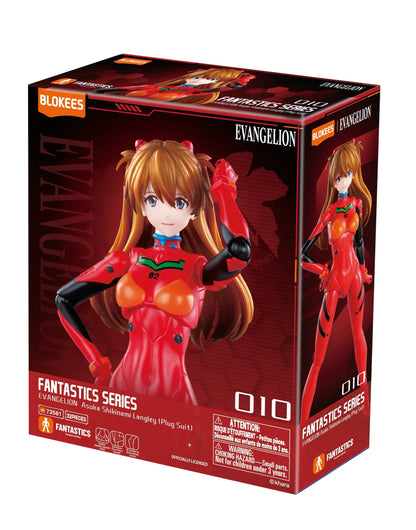 Blokees Evangelion : Model Kit - Fantastic Series (Asuka Shikinami with Plug Suit) Action Figure 73561