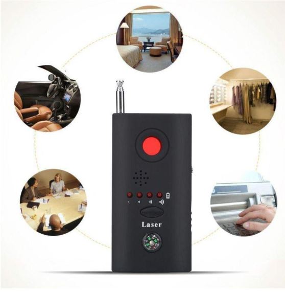 Rilevatore Microspie Bonifica Cimici Spia Telecamere Wireless Cablate Ambientali