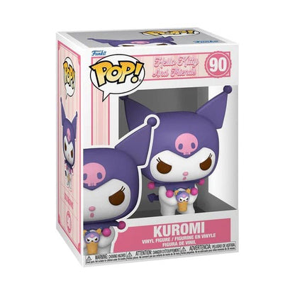 Funko Pop ! Sanrio Hello Kitty And Friends - (90) Kuromi Vinyl Figure 9Cm