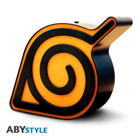 ABYSTYLE LAMPADA A PARETE DA TAVOLO NARUTO SHIPPUDEN NUVOLA KONOHA ANIME MANGA